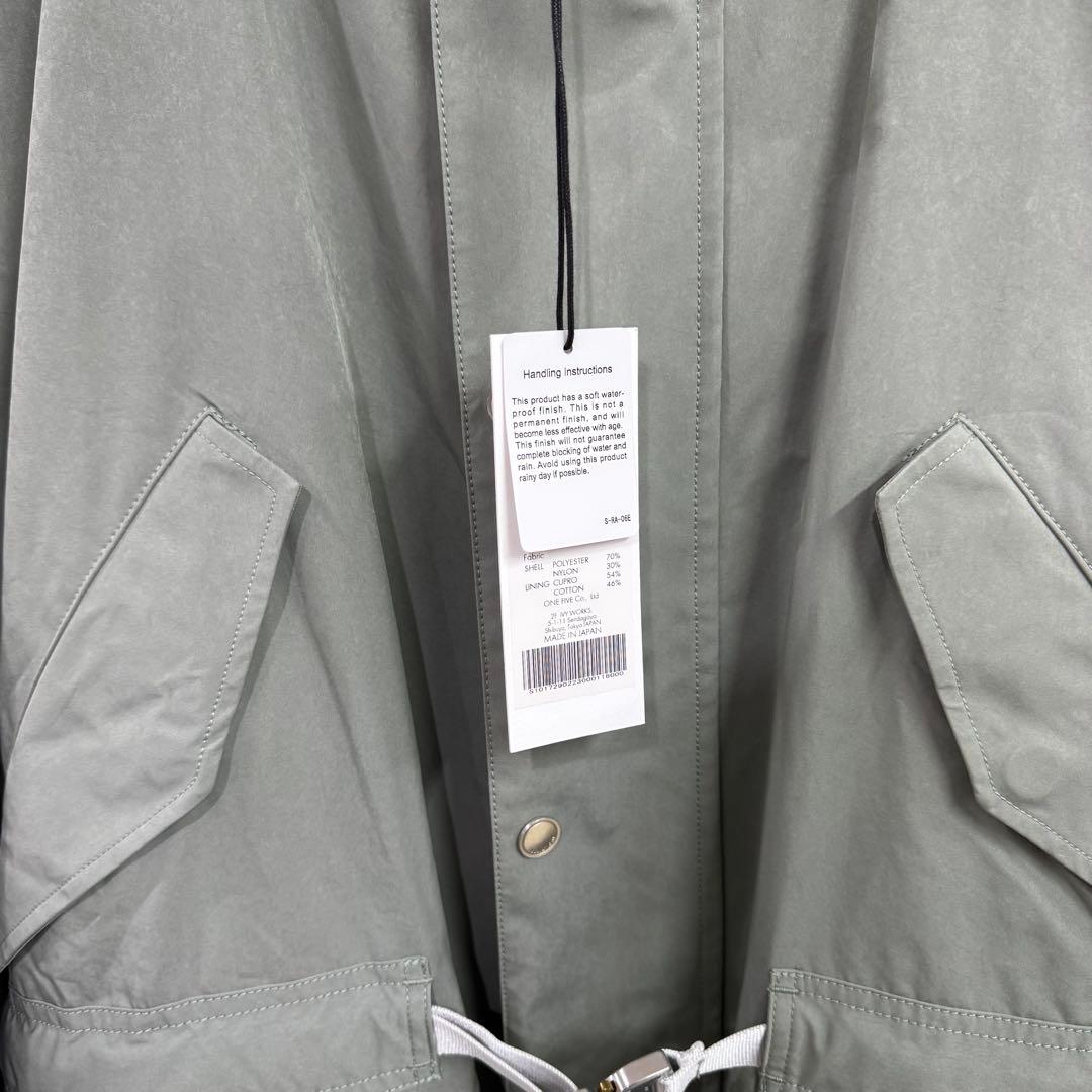 タグ付き SUBLATIONS MICROFIBER TWILL モッズコート