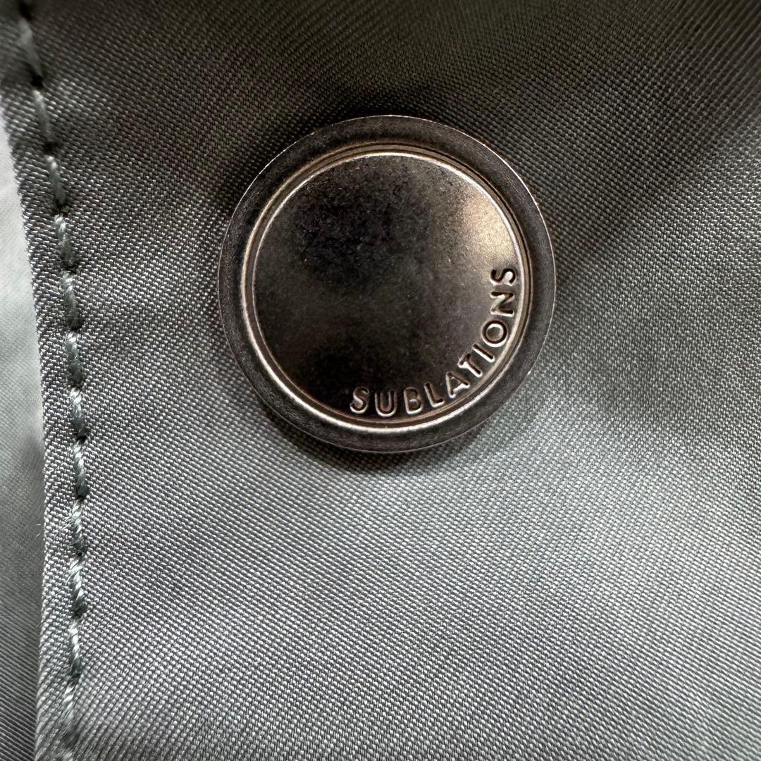 タグ付き SUBLATIONS MICROFIBER TWILL モッズコート
