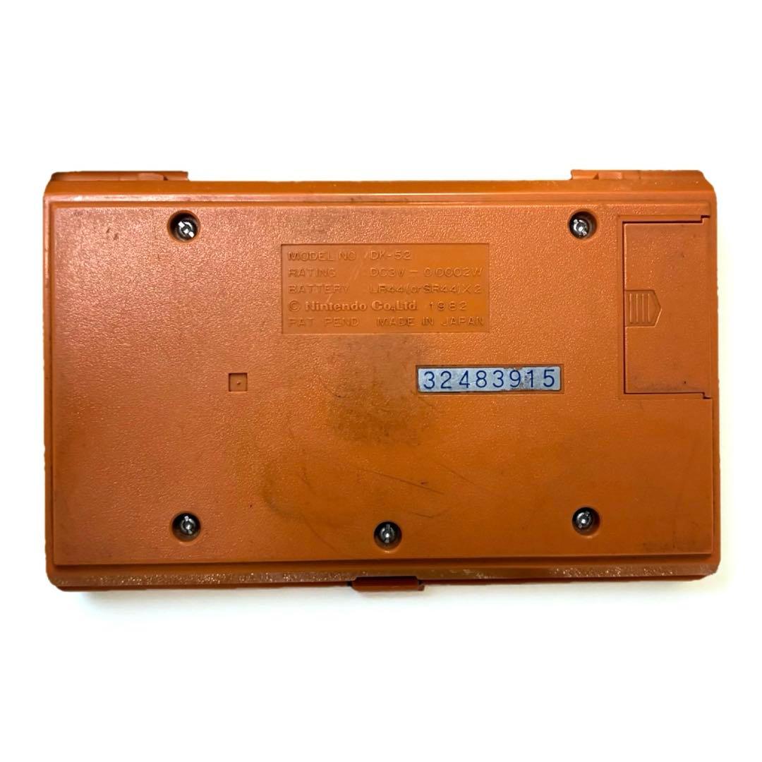 激レア！GAME&WATCH ゲームウォッチ ドンキーコング DK-52 動作◎