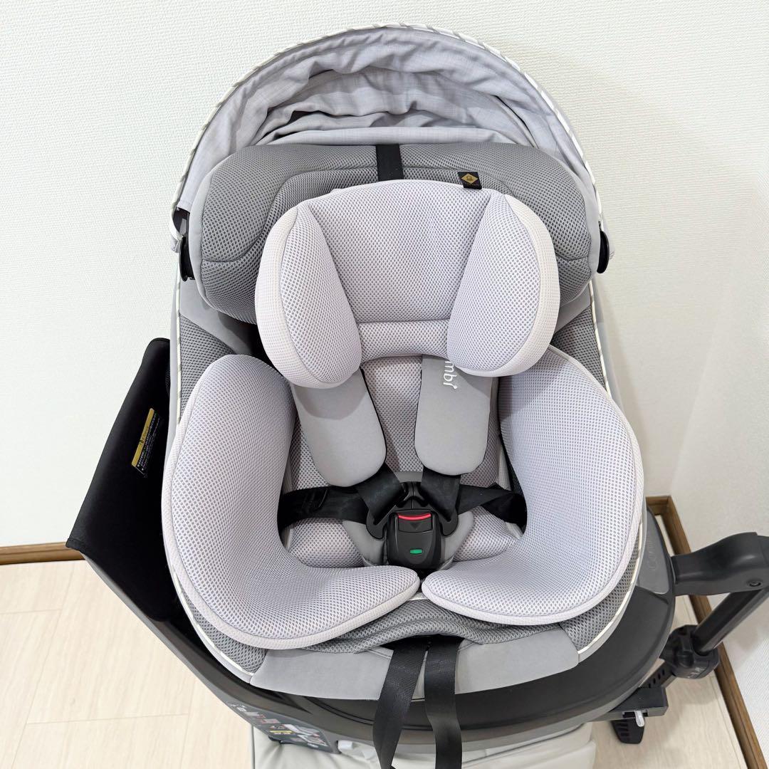 【極美品】Combi コンビ クルムーヴ アドバンス ISOFIX JP-590