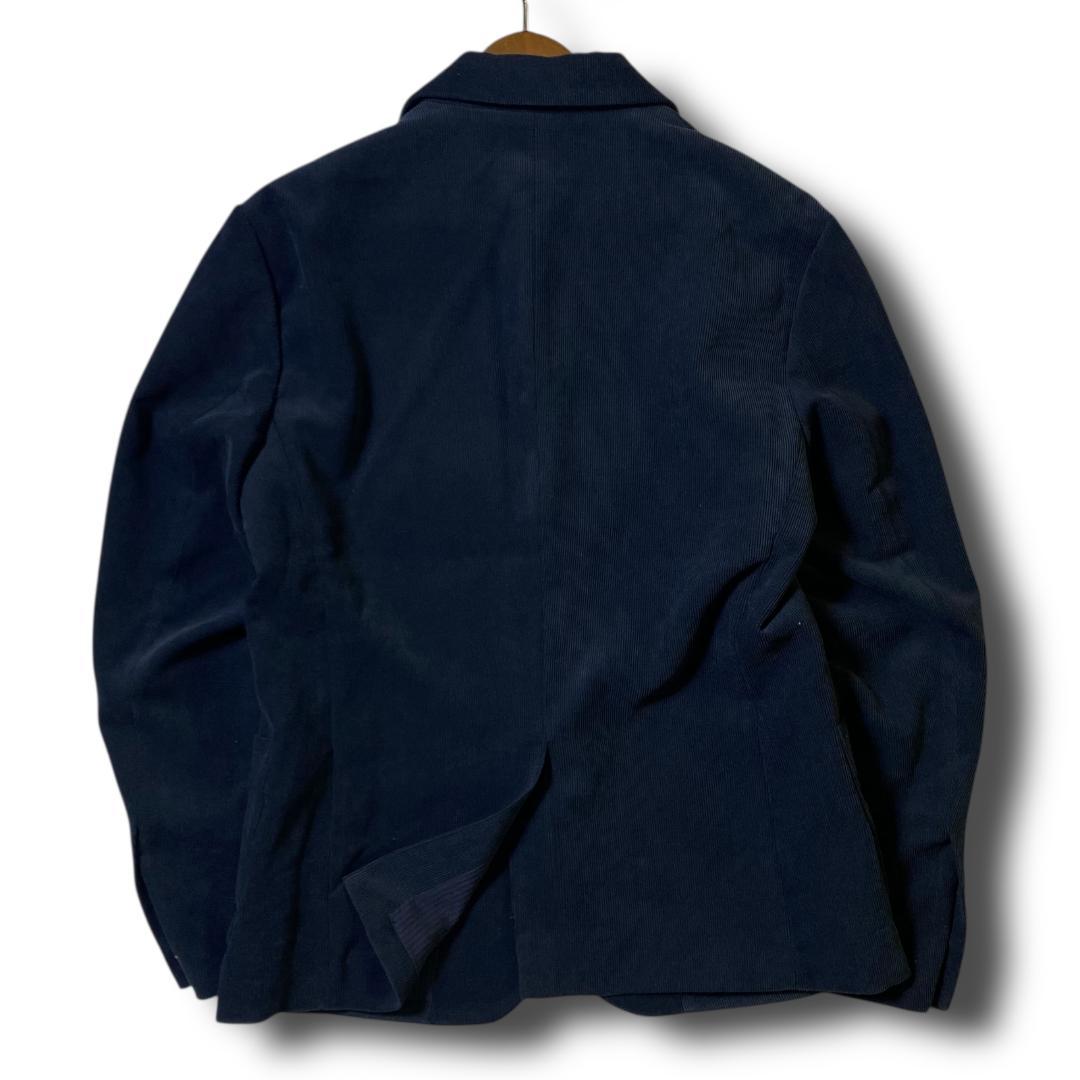 M 定価66000円 TMT 金ボタン コーデュロイ ジャケット ブレザー 紺