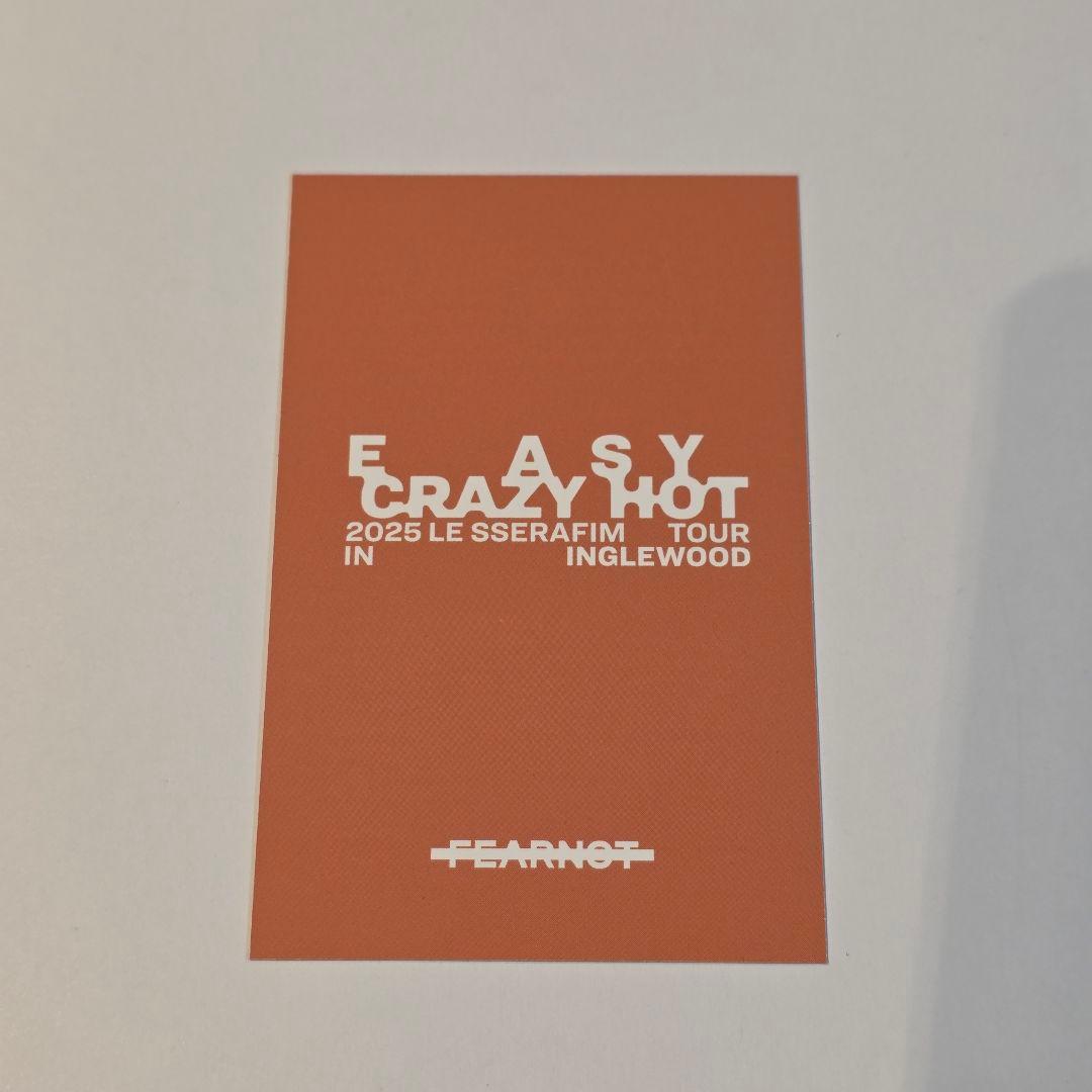 ルセラフィム サクラ FEARNOT ZONE INGLEWOOD トレカ