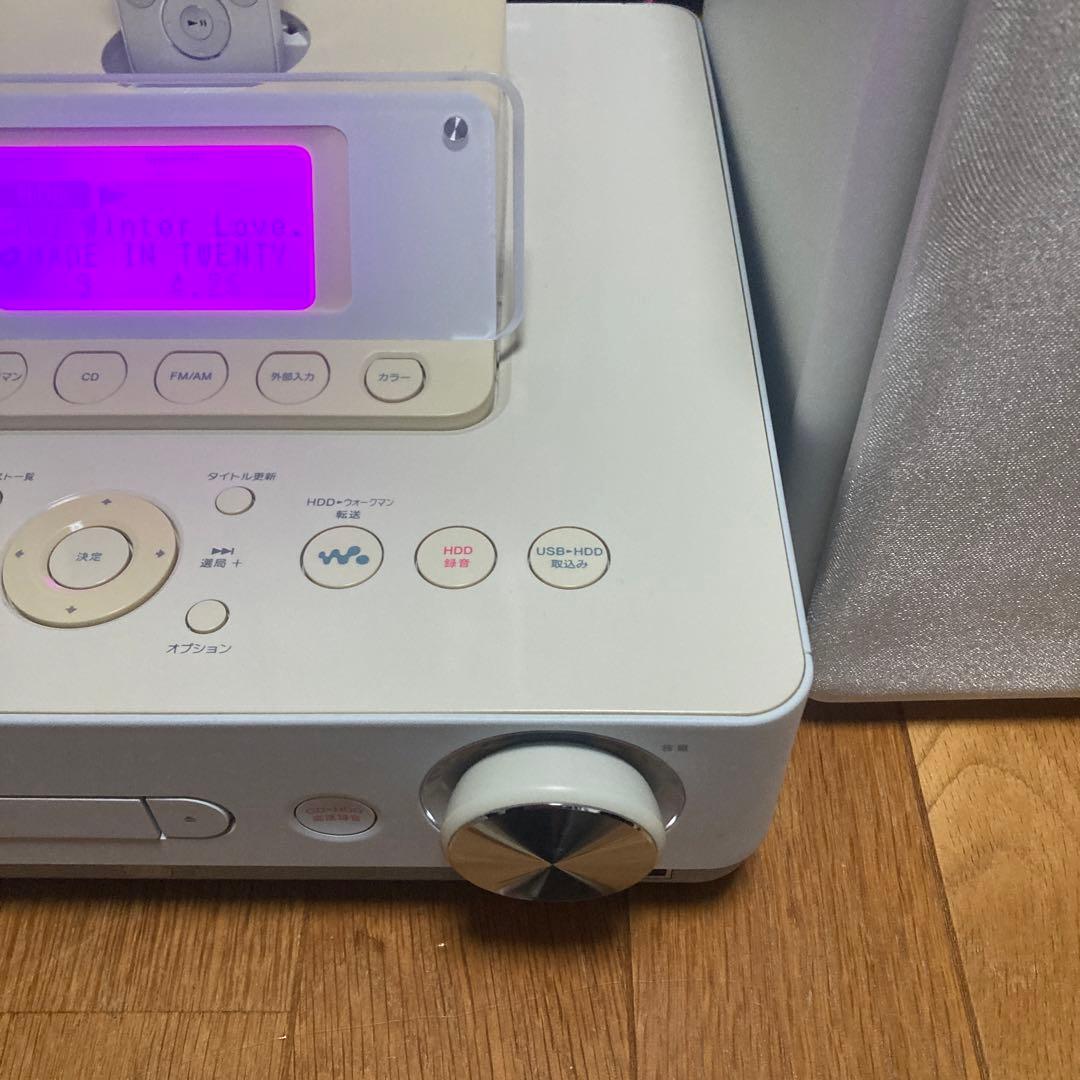 SONY CMT-E300HD(W)美品❣️お値引き‼️