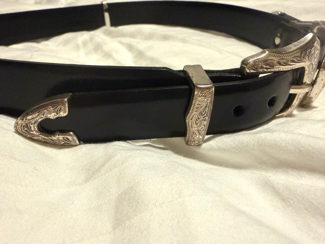 TOGA/トーガ Double buckle belt TZ261ーAH502