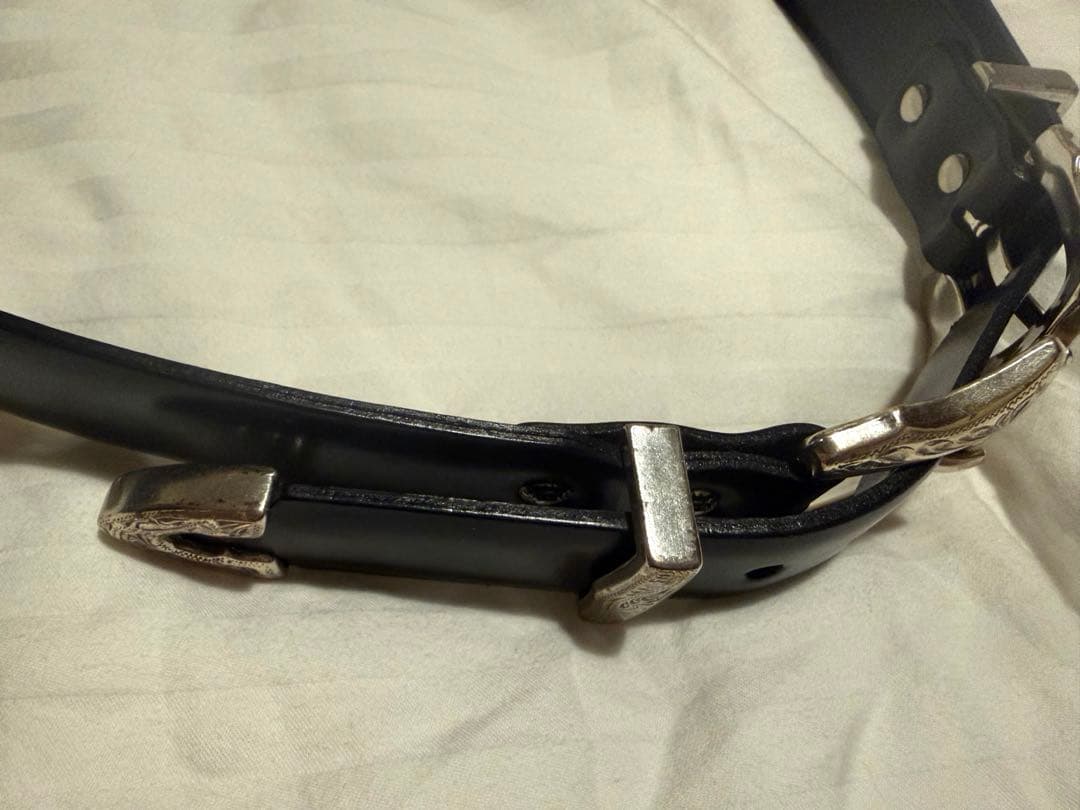 TOGA/トーガ Double buckle belt TZ261ーAH502