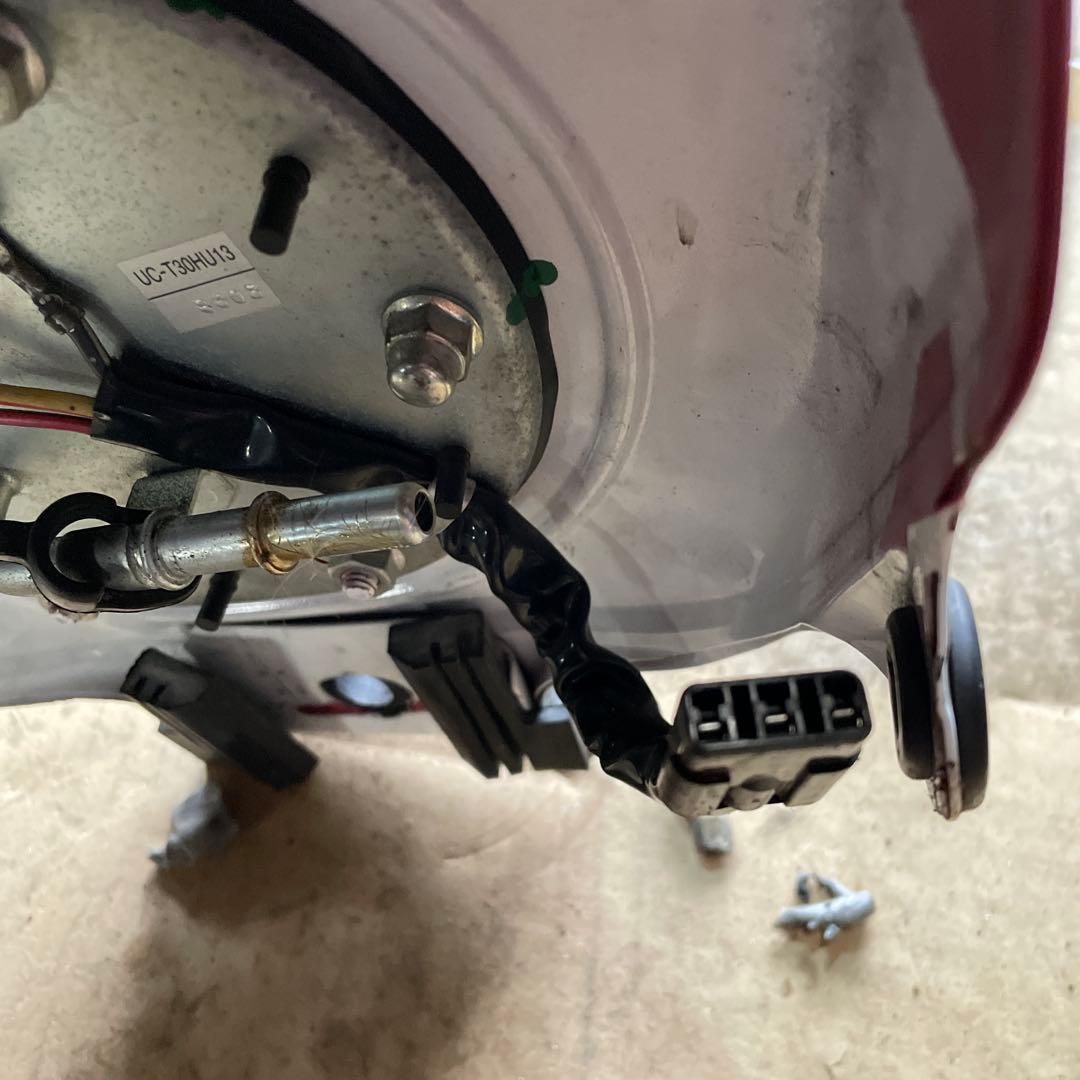 HONDA CB400 NC42 タンク 赤 白 純正　美品　ポンプ　燃料