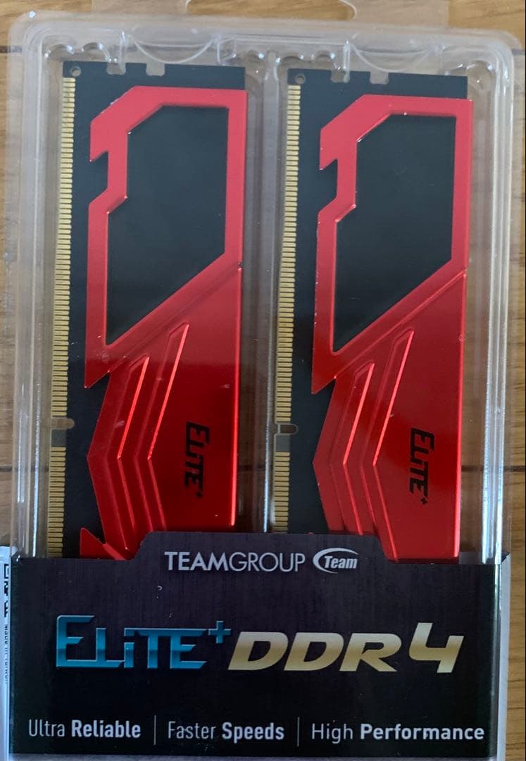 動作品Ryzen 7 1700、ASUSマザボ、TeamGroupメモリ セット