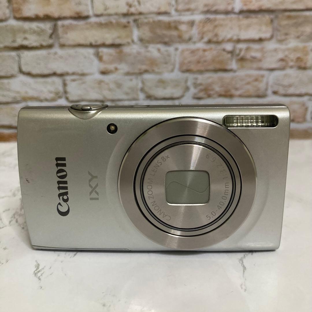 Canon IXY180 シルバー 動作確認済み バッテリー付き