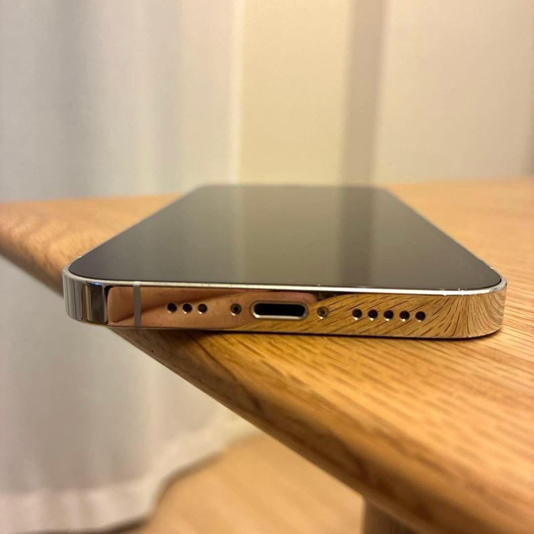 【美品】iPhone12 pro 128GBシルバー×ホワイト