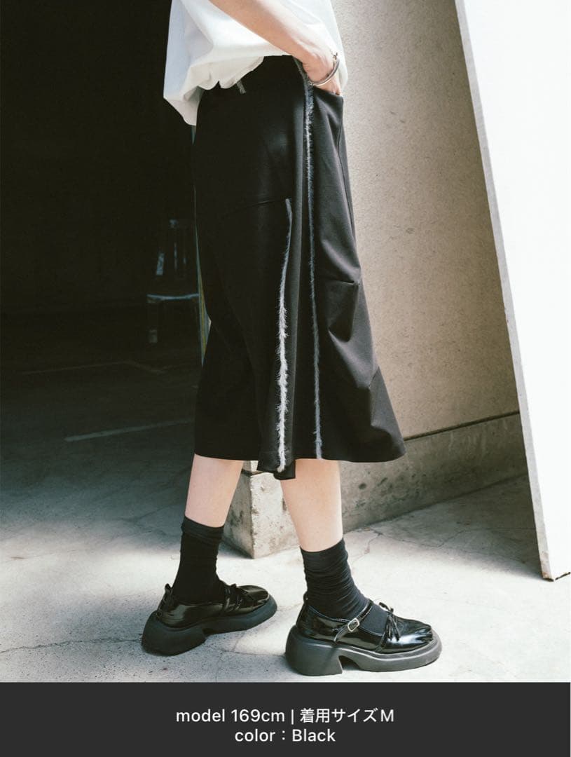 【VIEDIT】　ファーミックスバギーショーツスラックス　M