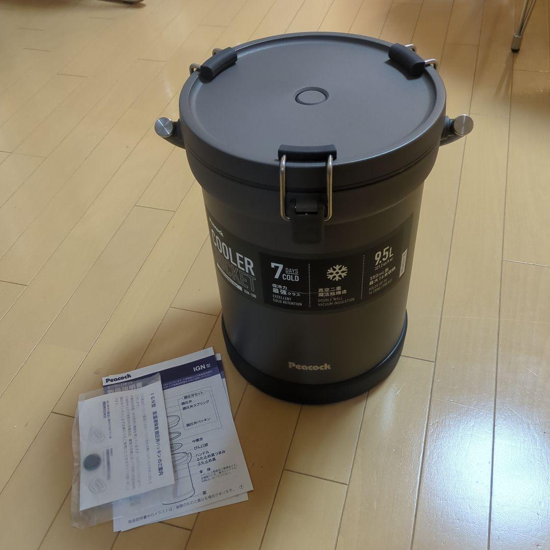 Peacock クーラーバケット IGN-100 9.5L