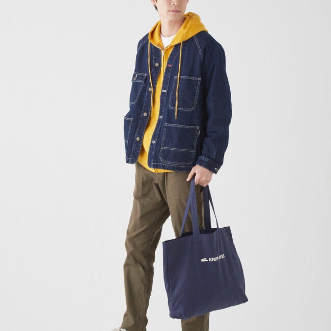 新品　クリフメイヤー　ノーカラーデニムジャケット