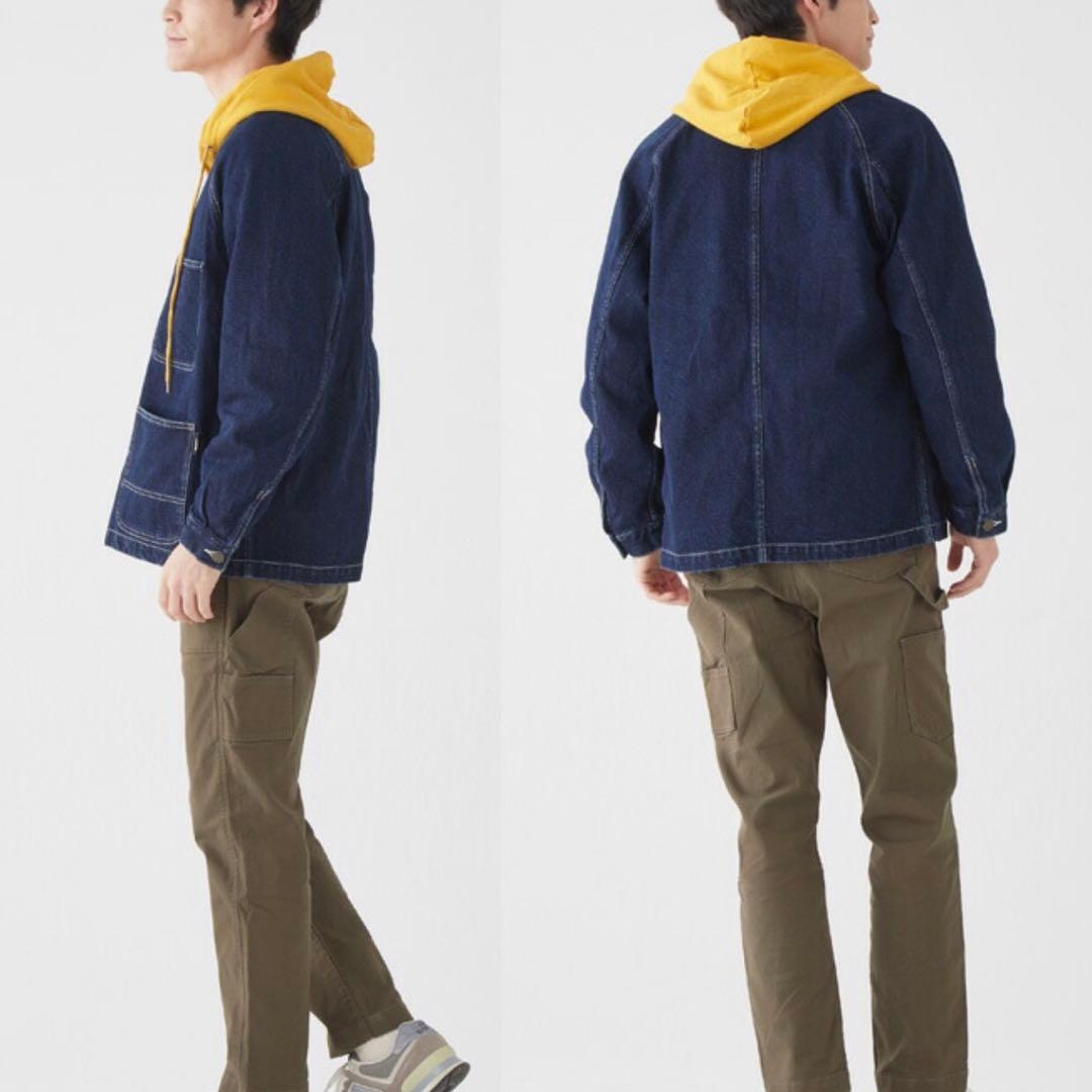 新品　クリフメイヤー　ノーカラーデニムジャケット