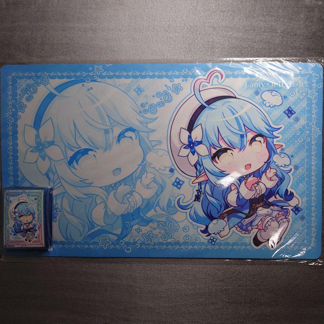 α1 ホロライブ SD&アホ毛&くらげ？ 雪花ラミィ スリーブ&プレイマット