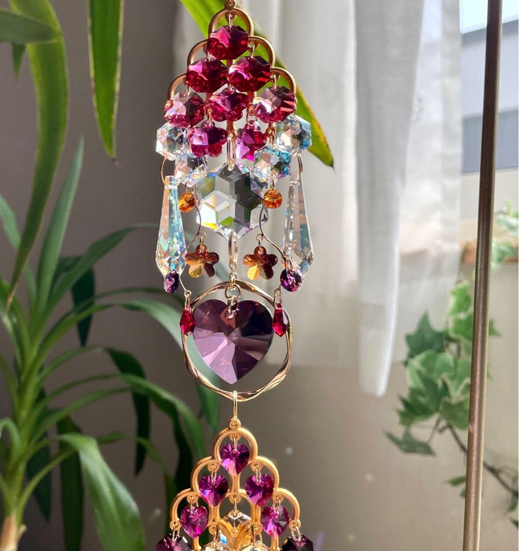 サンキャッチャー スワロフスキー aphrodite様おまとめページ