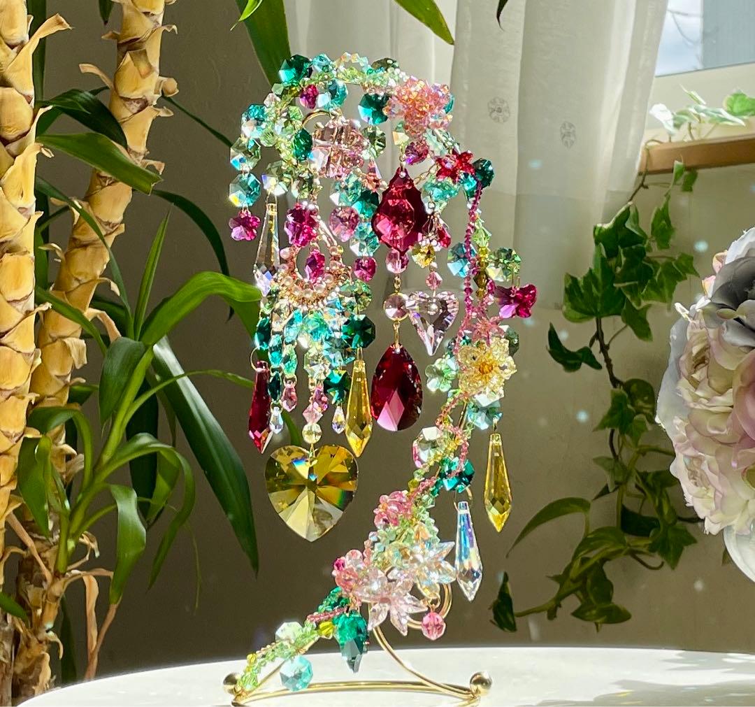 サンキャッチャー スワロフスキー aphrodite様おまとめページ