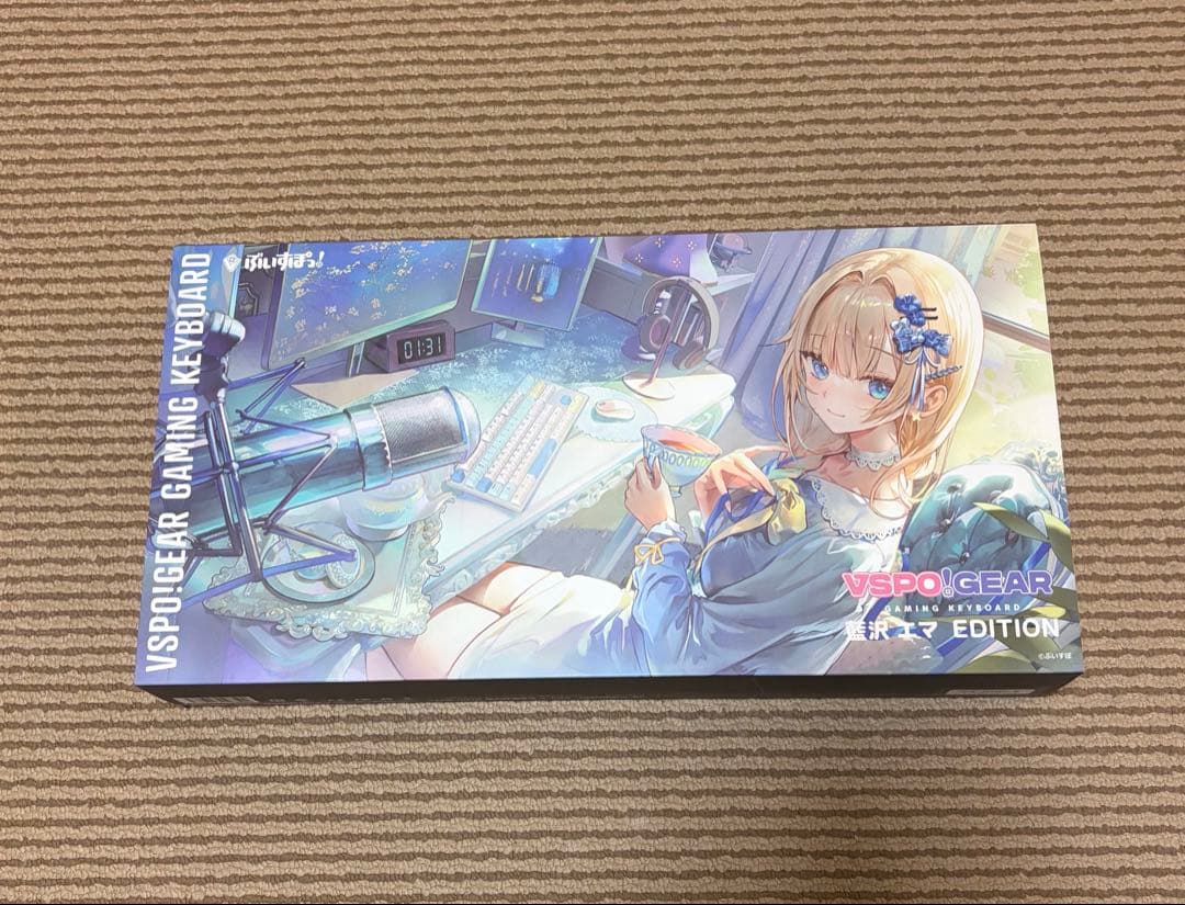 ぶいすぽキーボード 藍沢エマ VSPO!GEAR