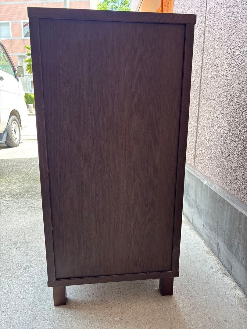 MUJI 無印良品 木製チェスト 4段 タモ材 収納家具