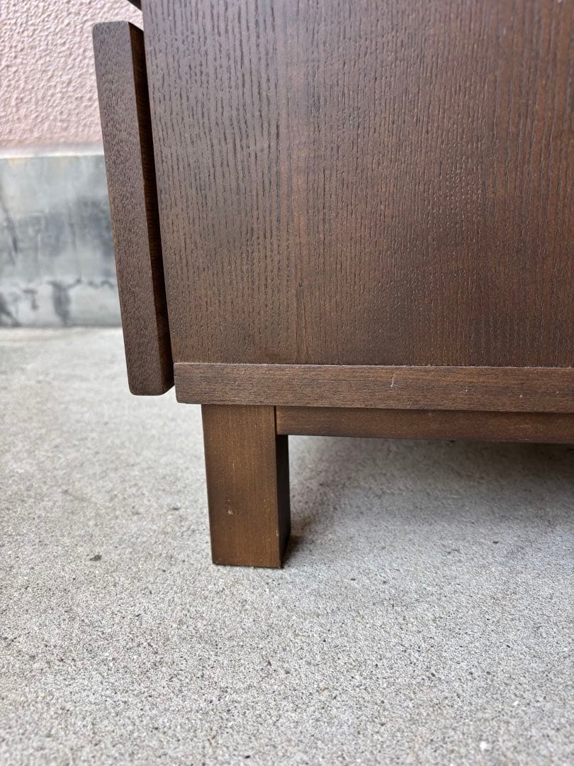 MUJI 無印良品 木製チェスト 4段 タモ材 収納家具