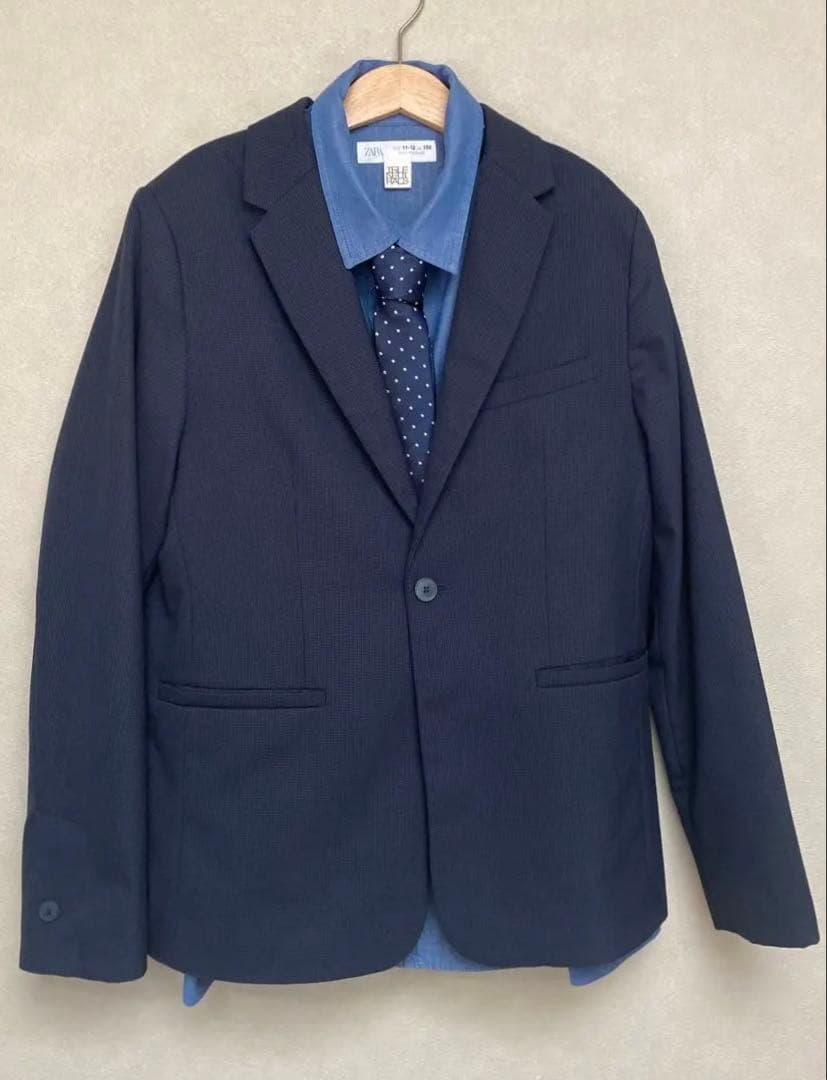 ZARAキッズ5点セット　ジャケット＆パンツ他3点152㎝(11-12)