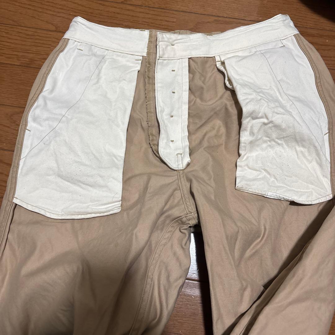 ちぇ！41カーキ　.US.ARMY メタルボタン　チノパン　軍パン