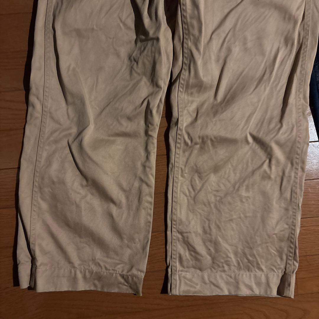 ちぇ！41カーキ　.US.ARMY メタルボタン　チノパン　軍パン