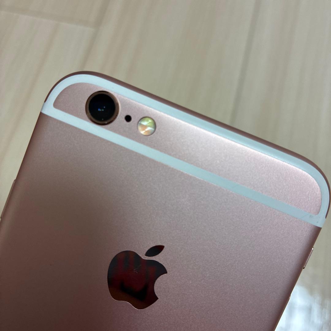 美品　iPhone6s 本体　ローズゴールド　64GB バッテリー100%