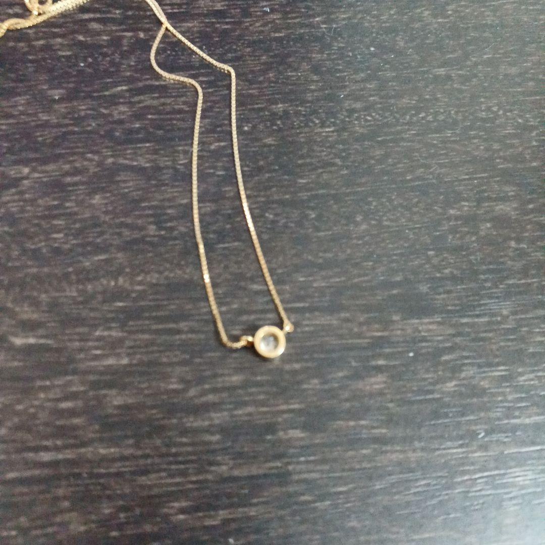 18K ダイヤネックレス