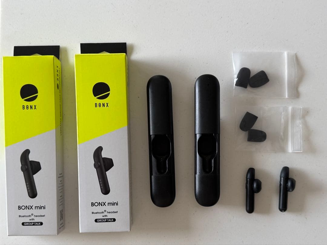 bonx mini bleutoothヘッドセット　2個　単独売も可