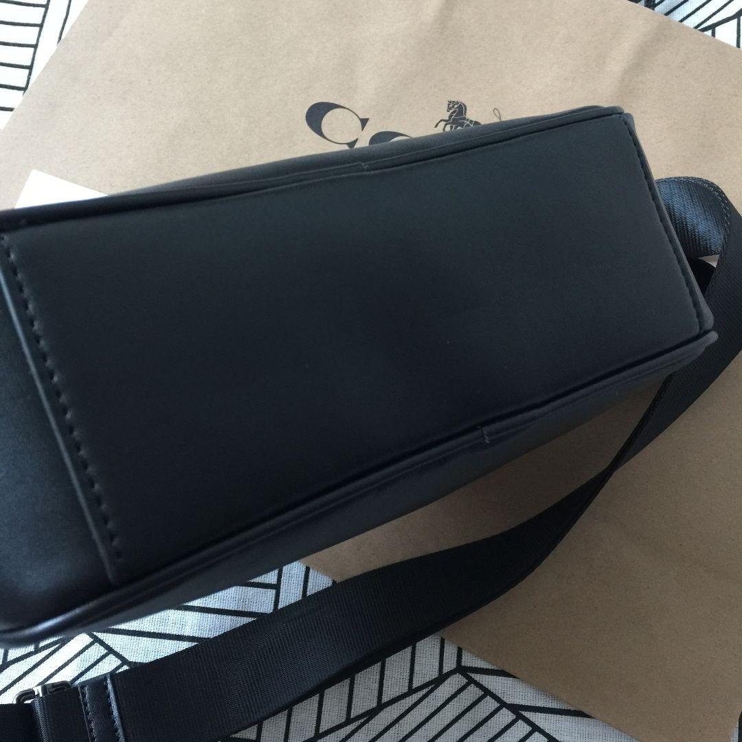 COACHコーチバッグ C4148 ブラック ショルダーバッグメンズバッグ