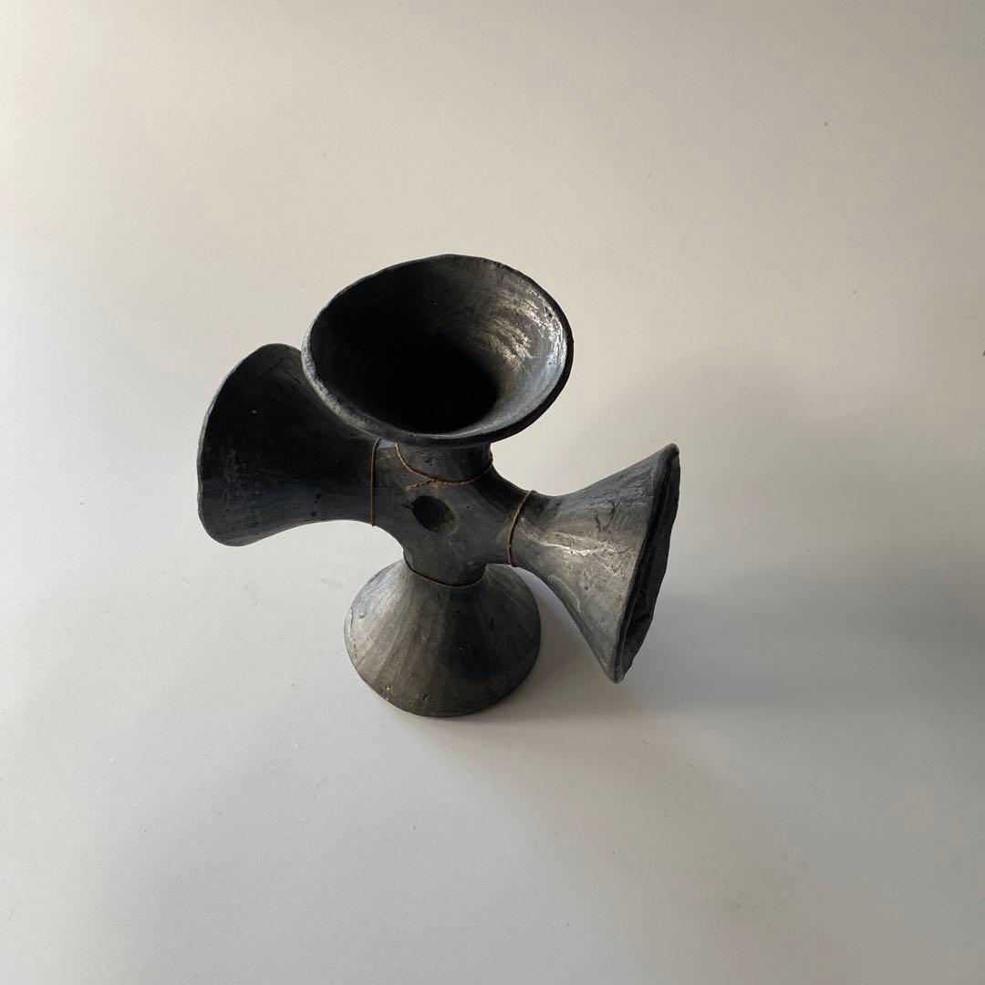 黒陶ベル イームズ メキシコ オアハカ 黒陶 ベル ミッドセンチュリー 民藝