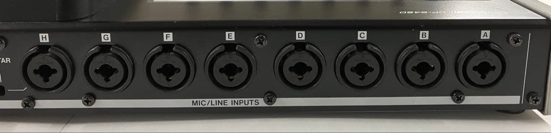 TASCAM DP-24SD マルチトラックレコーダー