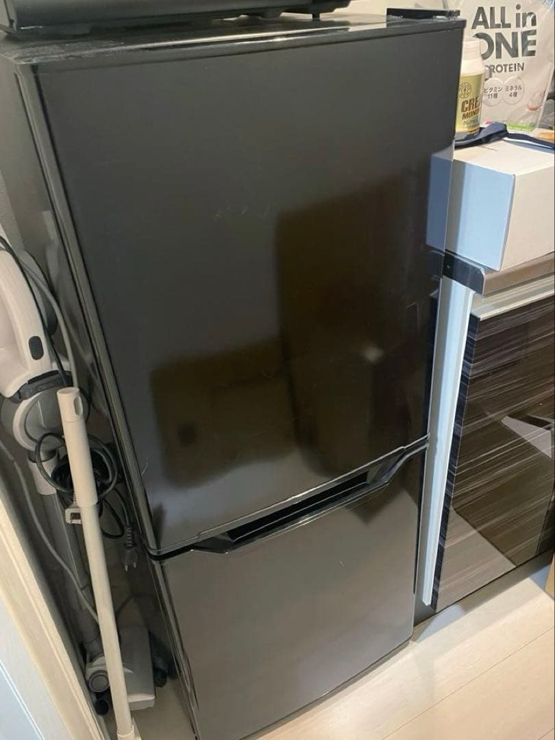 【本日限り】冷蔵庫 ヤマゼン YFR-D111 2021年製 黒