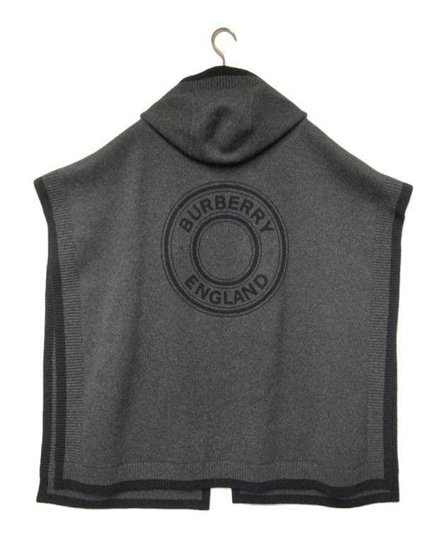 に*】様 BURBERRY　ロゴ　ポンチョ