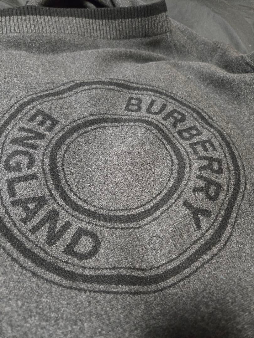 に*】様 BURBERRY　ロゴ　ポンチョ