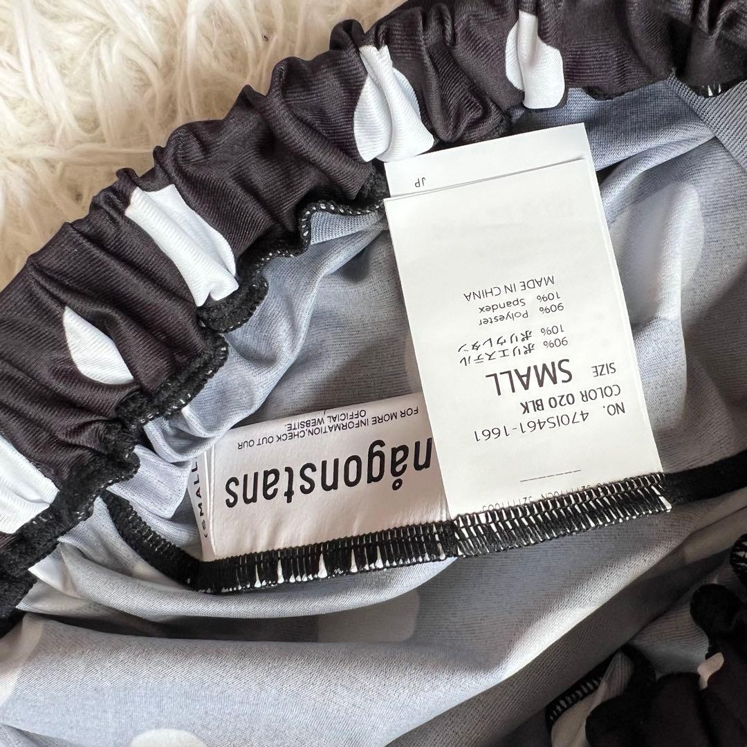 nagonstans Hand drawn dot コクーン パンツ