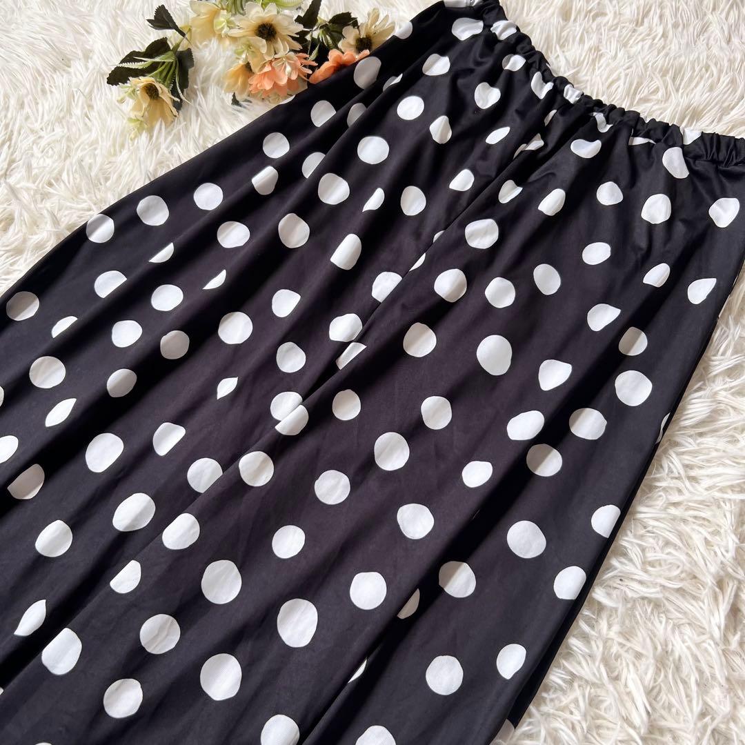 nagonstans Hand drawn dot コクーン パンツ