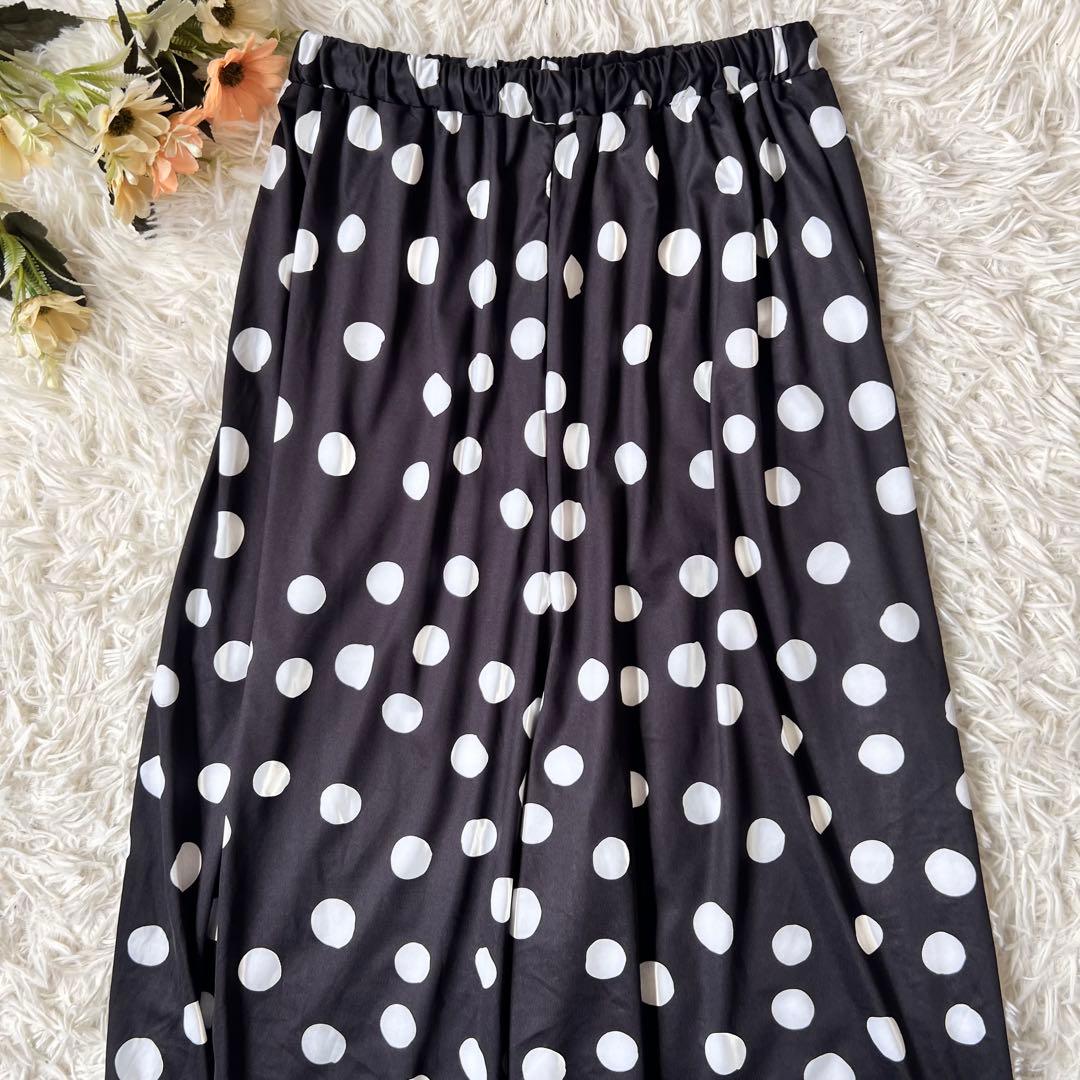 nagonstans Hand drawn dot コクーン パンツ