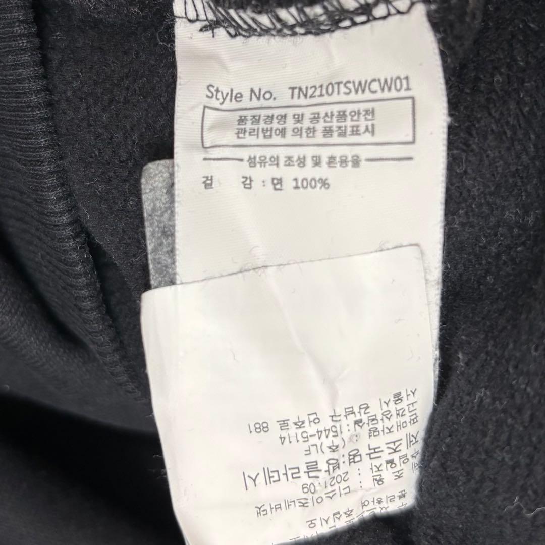 ほぼ未使用 thisisneverthat スウェット 刺繍ロゴ ブラック M