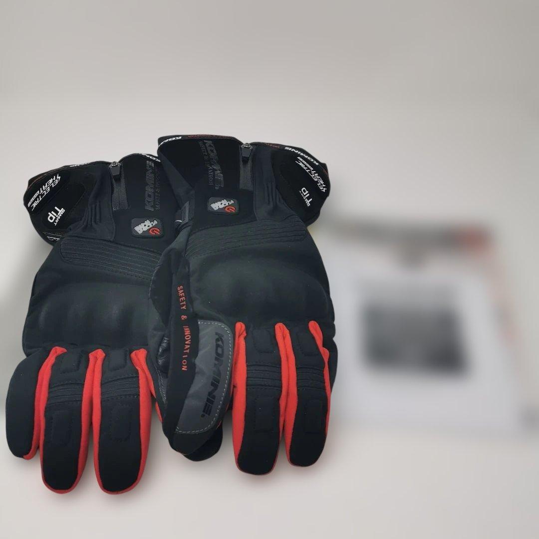 KOMINE GK-804 エレクトリックヒートグローブ カシウス XL