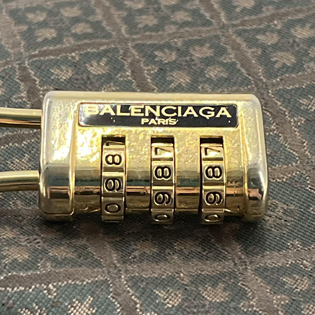 希少　オールド　バレンシアガ　2way ボストンバッグ　ロゴ金具　緑　y2k