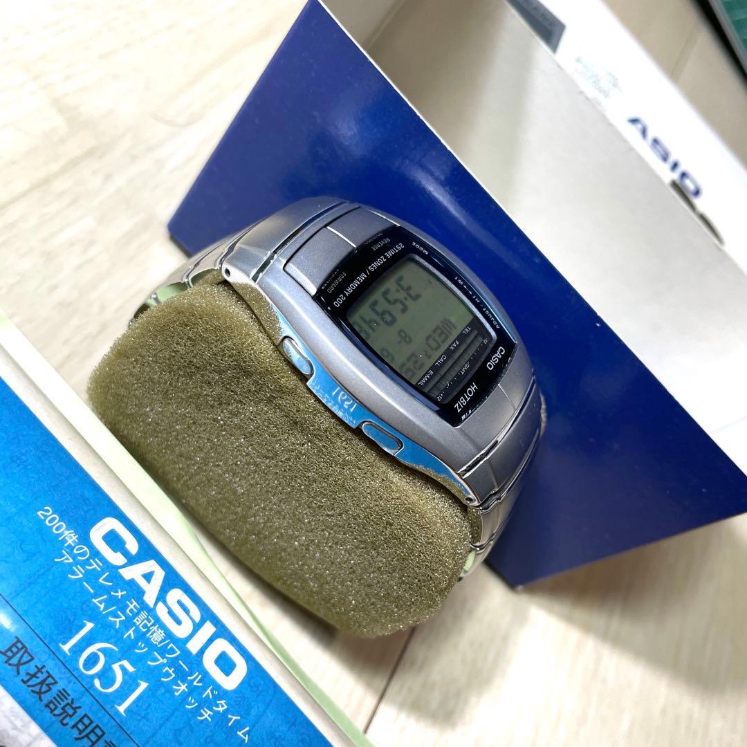 CASIO DATA BANK HOTBIZ テレメモ200 腕時計