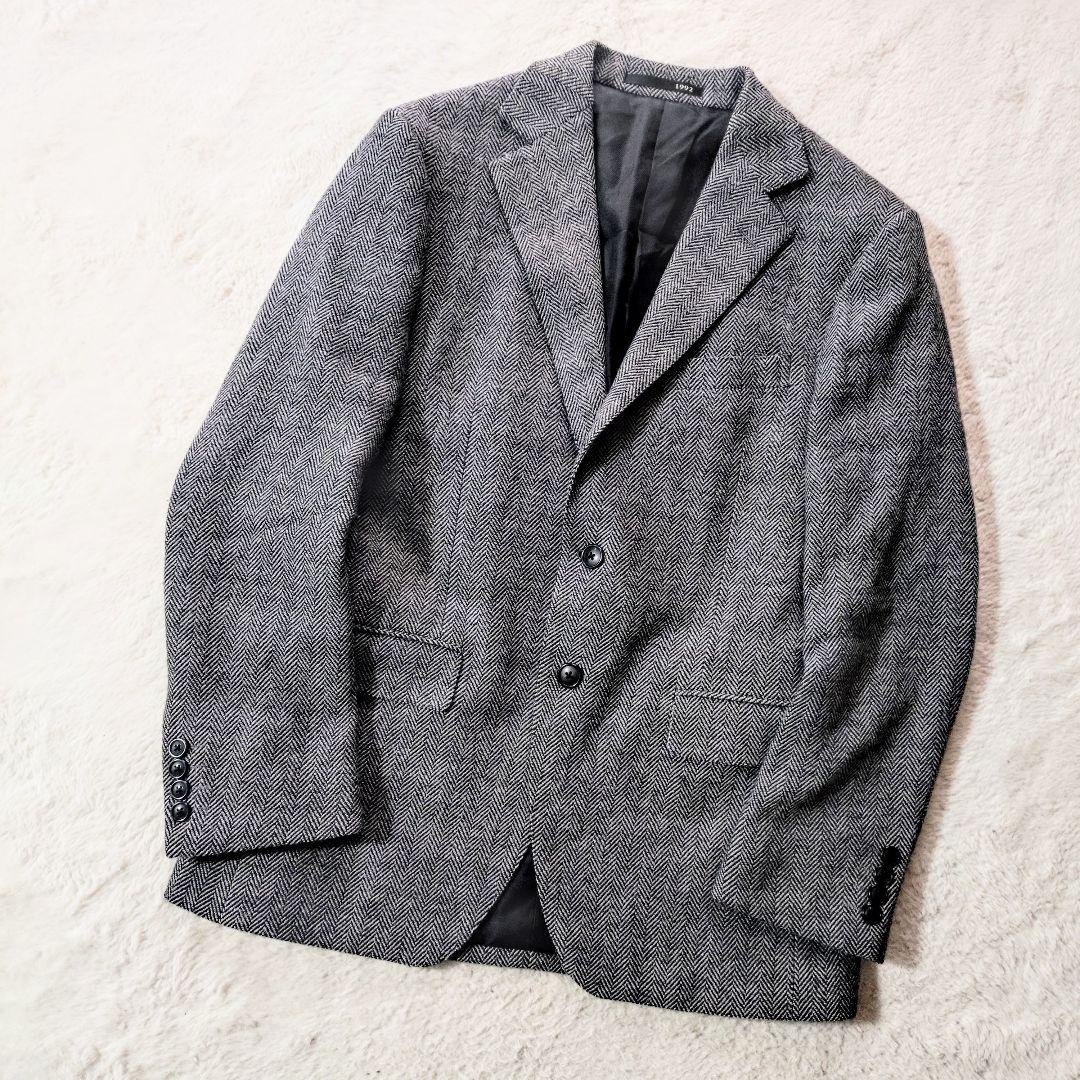 美品 最上級 gotairiku ツイード ヘリンボーン テーラードジャケット