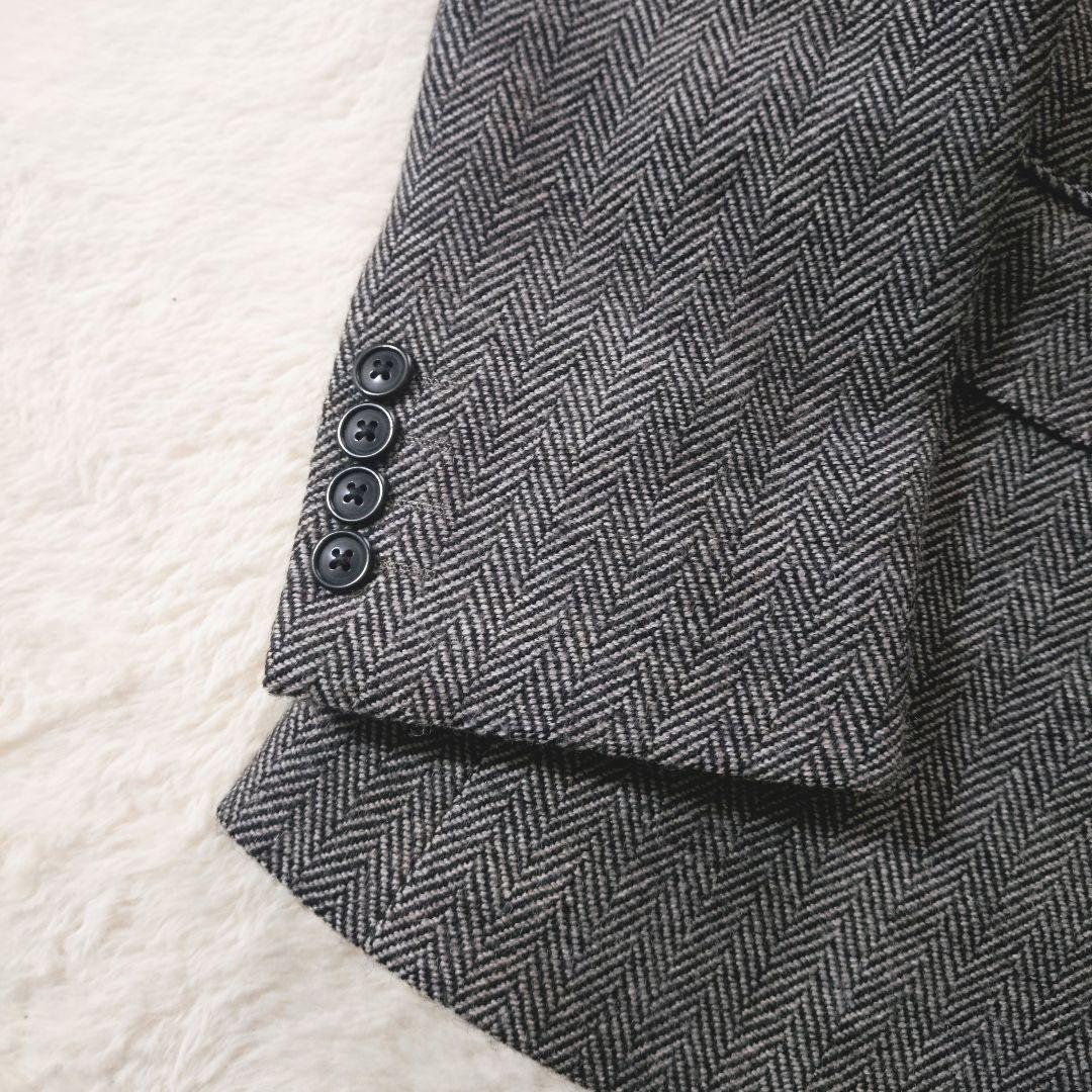 美品 最上級 gotairiku ツイード ヘリンボーン テーラードジャケット