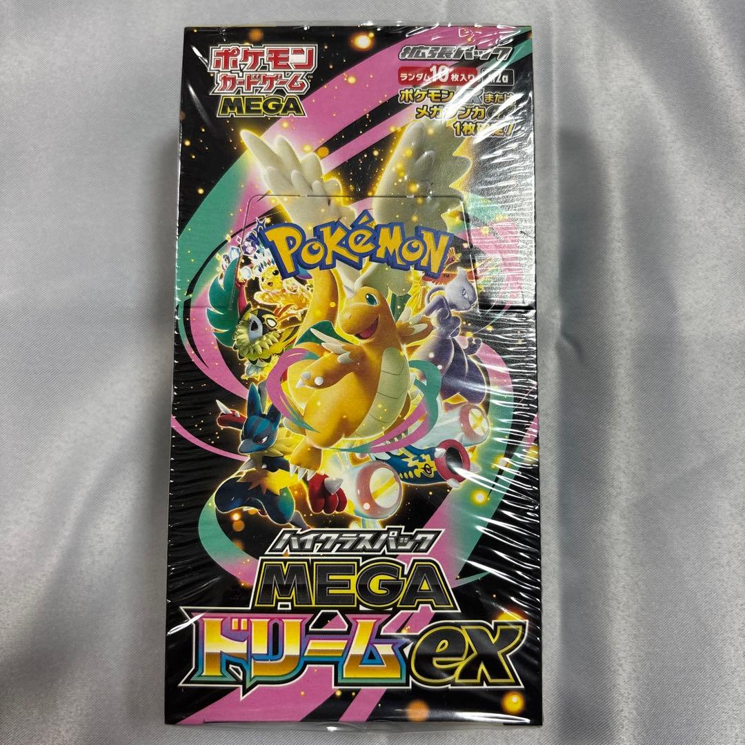 新品未開封　ポケモンカードゲーム MEGA ドリームEX BOX