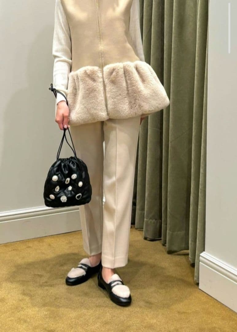 ユナイテッドアローズ　＜CASTELLANO＞FUR ローファー