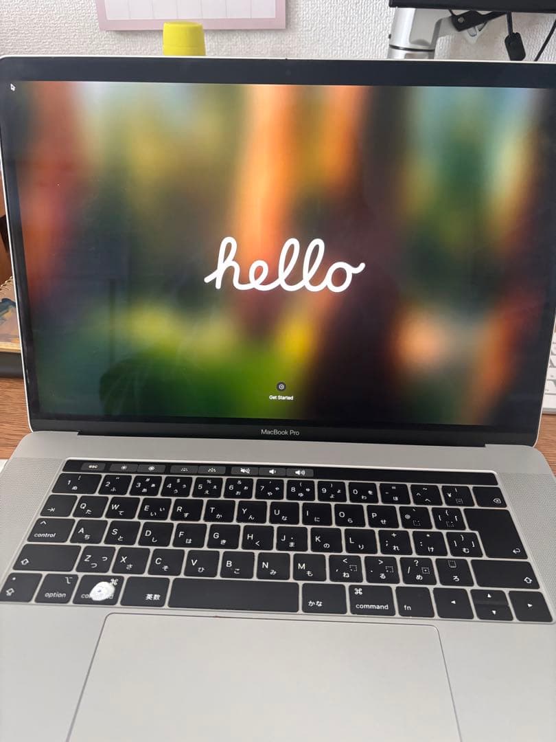 【ジャンク】2018 MacBookPro 15インチ 16GB/256GB