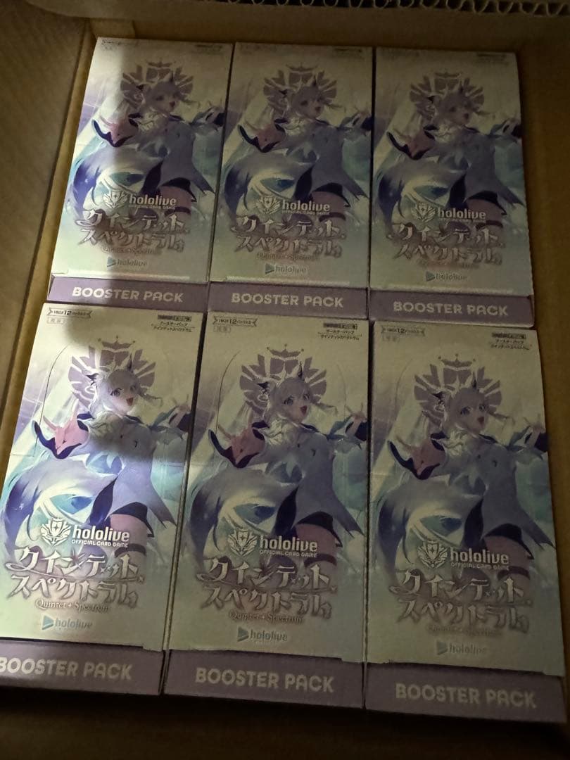 ブースターパック クインテットスペクトラム　ホロカ　 カートン分　パック