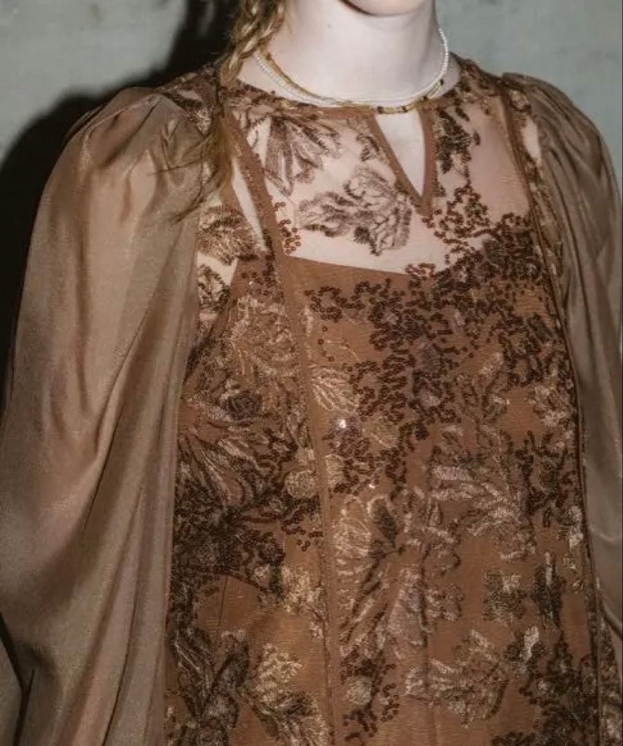 スーツ・フォーマル・ドレス et.UNiVER Detachable sleeve dress