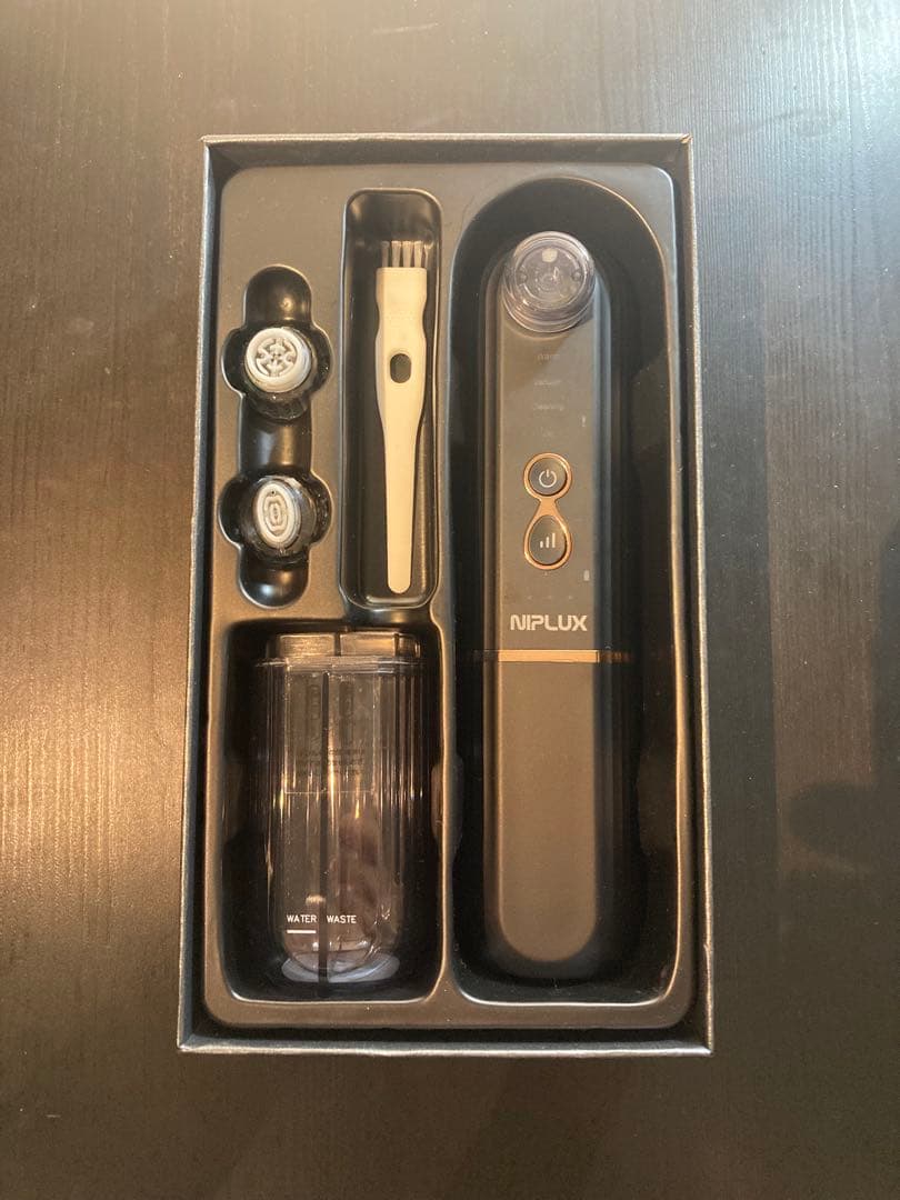【ほぼ未使用】NIPLUX ニップラックス マルチスキンクリーナー 毛穴吸引器
